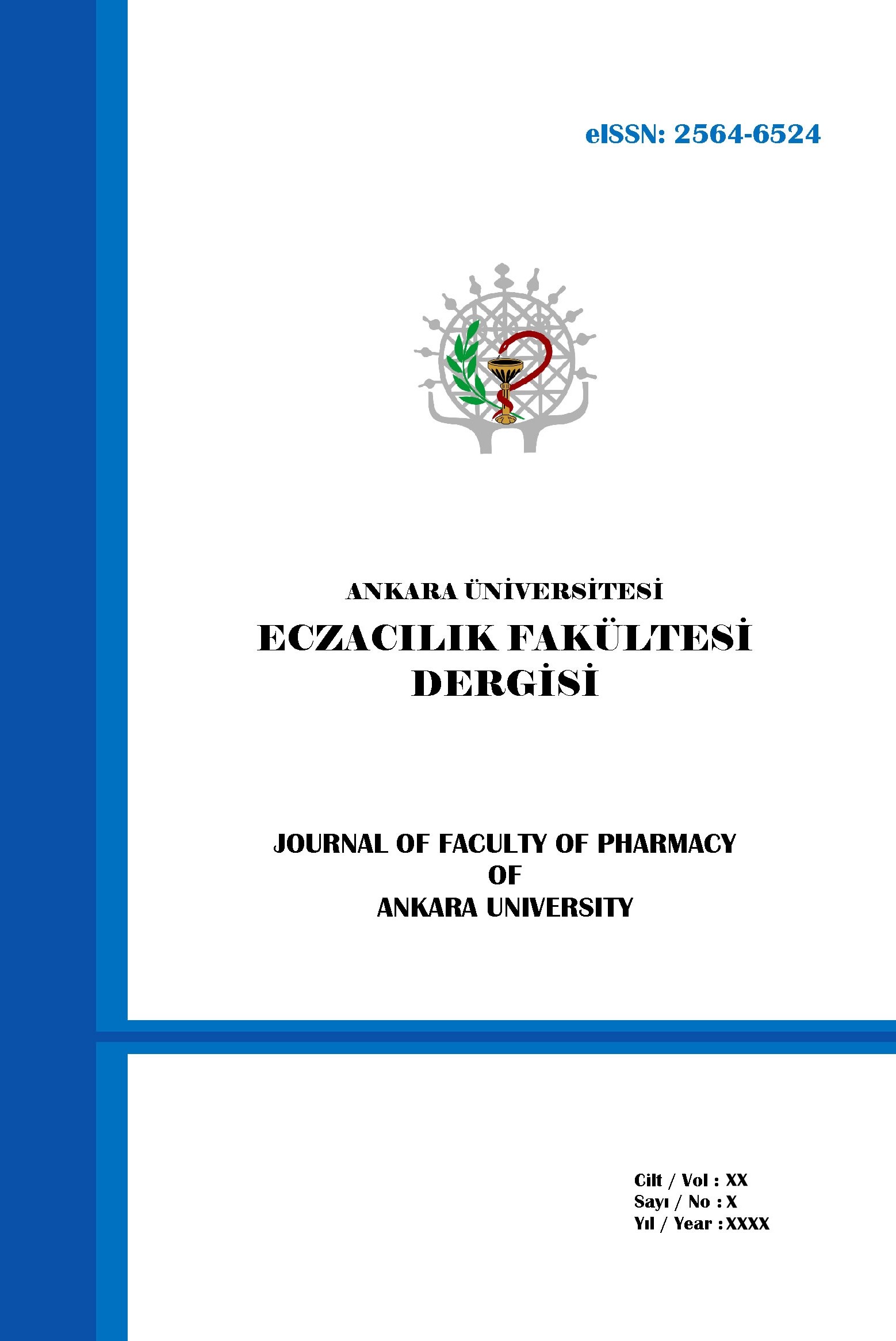 Journal of Faculty of Pharmacy of Ankara University Cover image