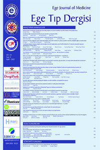 Ege Journal of Medicine Cover image