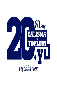 Çalışma ve Toplum Cover image