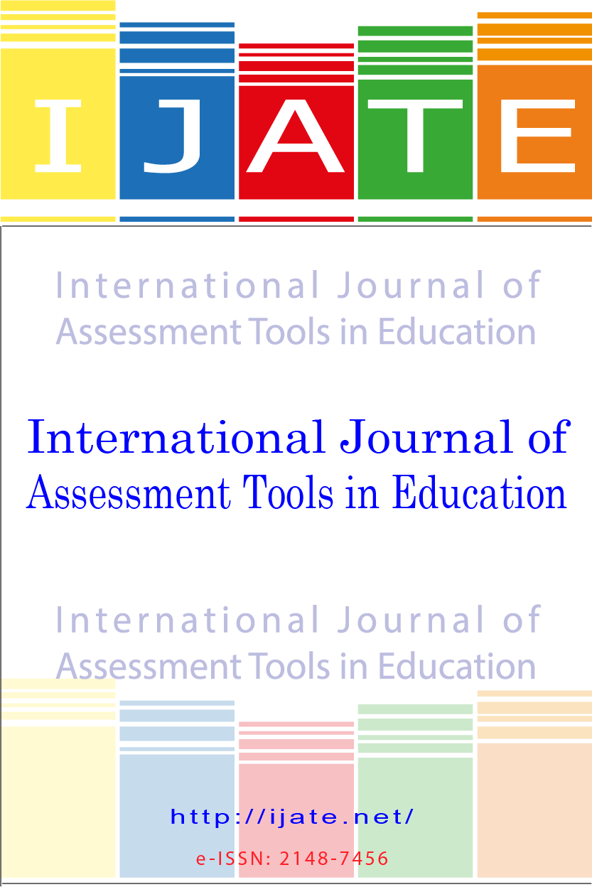 International Journal of Assessment Tools in Education Cover image